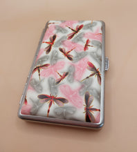 Load image into Gallery viewer, CIGARETTE-CASE FOR WOMEN &quot;DRAGONFLIES&quot;
