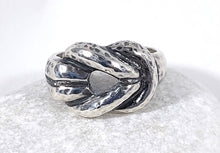 Load image into Gallery viewer, SILVER RING ANTIQUE HANDMADE ANCIENT GREEK DESIGN HERCULES KNOT
