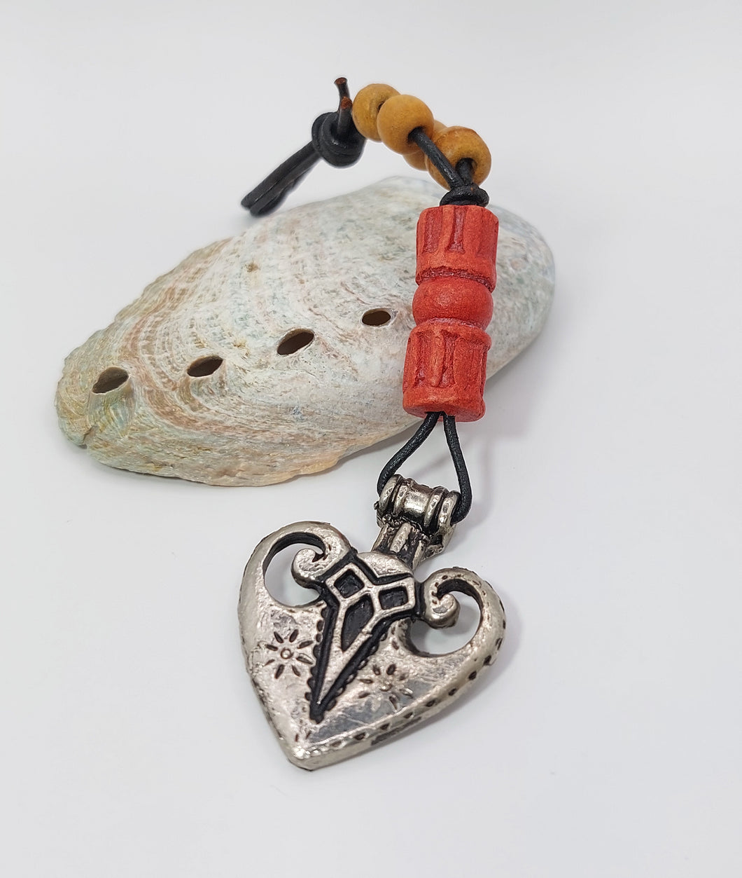 GOOD LUCK CHARM ANTIQUE ANCIENT GREEK HEART